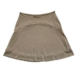 Helly Hansen Odin Sportswear Women's Active A Line Skirt Khaki Beige Stretch L